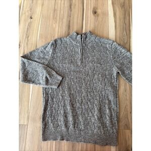Method Men's Long Sleeve Quarter Zip Knit Sweater XxL‎ Gray j367